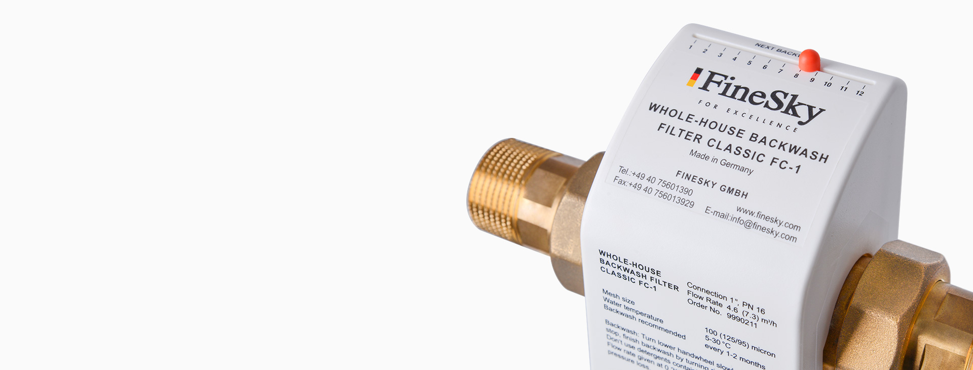 <h4>守護(hù)全屋涉水家電<br></h4>
<p>前置過濾器安裝在自來水入戶處，從源頭改善家庭供水系統(tǒng)，防止雜質(zhì)堵塞，延長涉水家電使用壽命。</p>